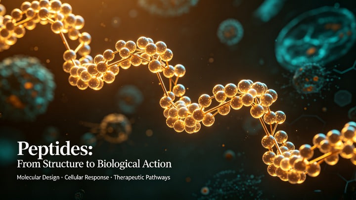 What are peptides? What functions do they have?